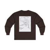 Vision Quest Cotton Long Sleeve Tee (print on demand, economy shipping in USA)