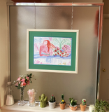 Zephyr - matted art print