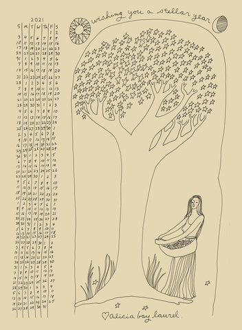 2021 Single Page Calendar