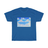 Meditation t-shirt - unisex - 100% cotton - from USA (print on demand)
