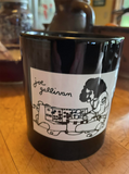 Joe Gallivan playing Moog Drum Black Ceramic 11-ounce Mug (print on demand)