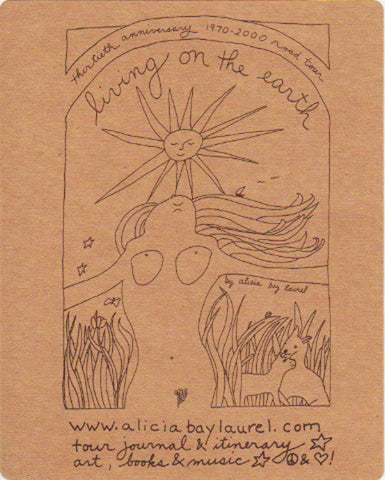 Living on the Earth 2000 Road Tour Magnet
