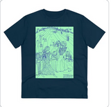 Hippie Hill 100% organic cotton unisex t-shirt, from EU (print on demand)