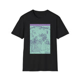 Counterculture History Coalition t-shirt with Alicia Bay Laurel's "Hippie Hill" drawing - Local Shipping in UK, EU, Australia, Canada and USA
