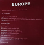 "Europe" avant-jazz album by Joe Gallivan (Digital Download)